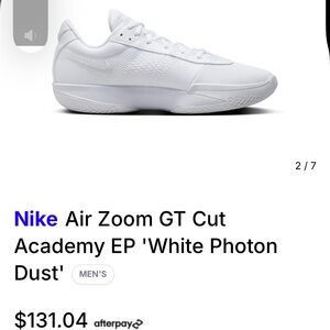 Nike Air Zoom GT Cut Academy EP 'White Photon Dust'
